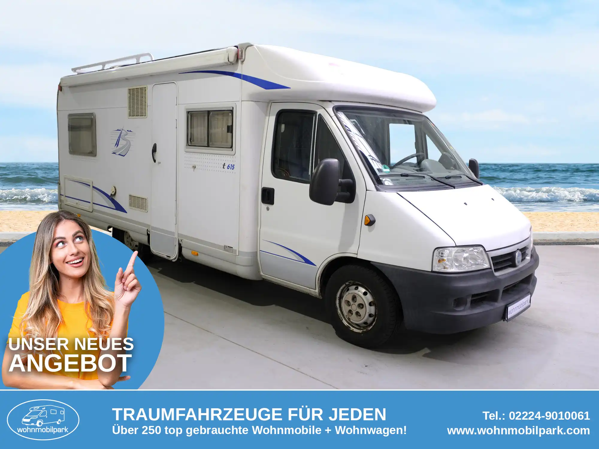 BUERSTNER T 615 Harmony Teilintegrierter gebraucht kaufen in Bad Honnef